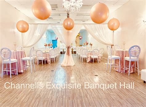 channell's exquisite banquet hall